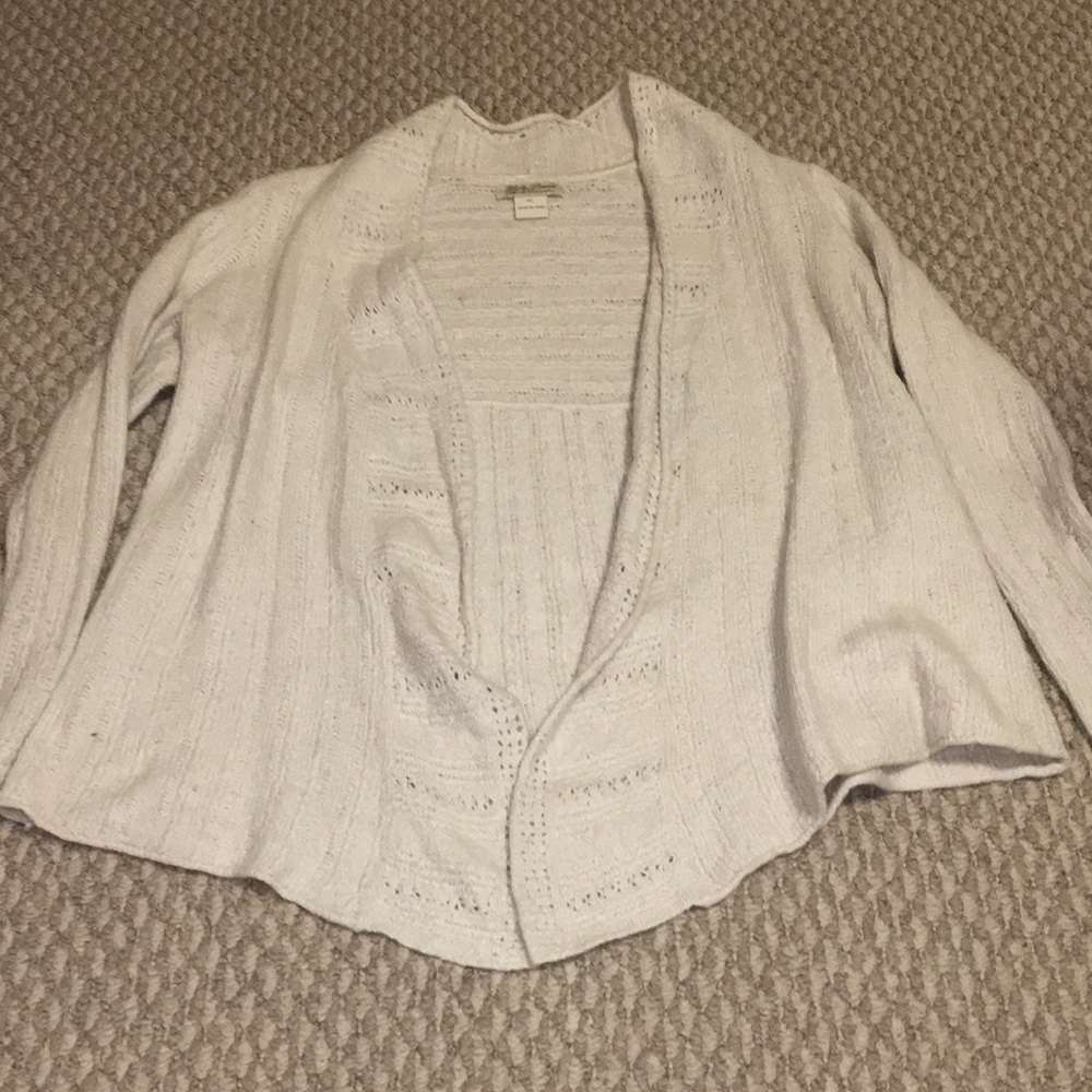 Cream cardigan